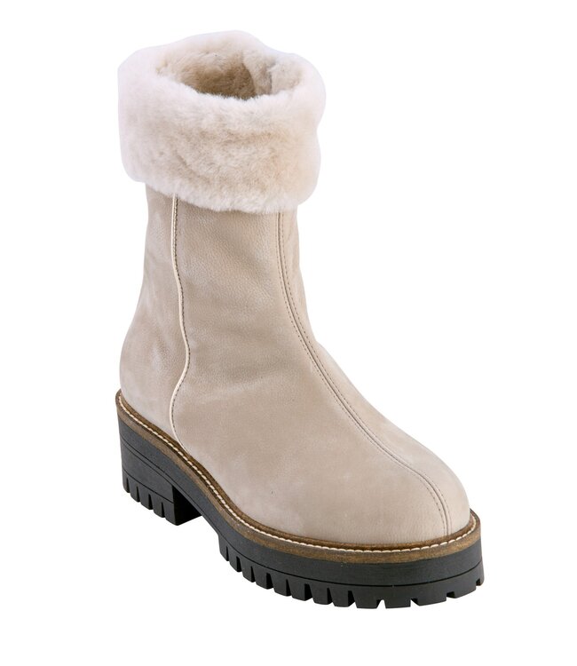 Ammann Weisshorn In Nubuck Acciacio Leather Boot For Women