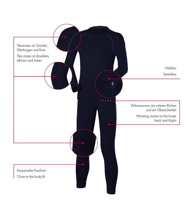 Falke Maximum Warm Functional Underwear Set For Kids