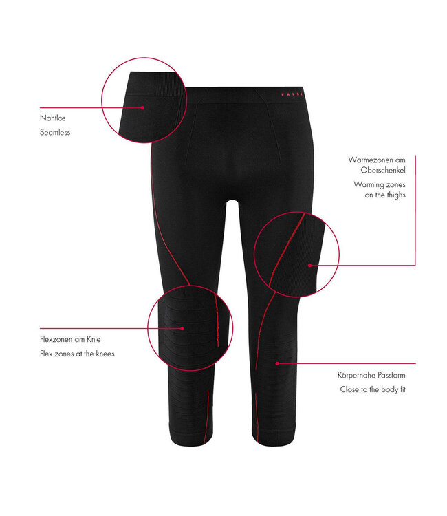 Falke Maximum Warm 3/4 Pant Tight For Men
