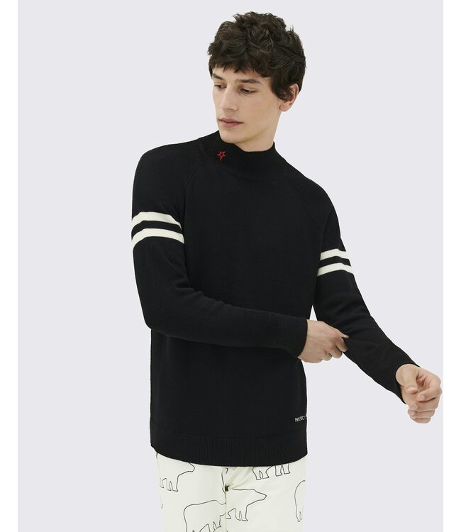 Perfect Moment Chamonix Merino Wool Turtleneck Sweater For Men