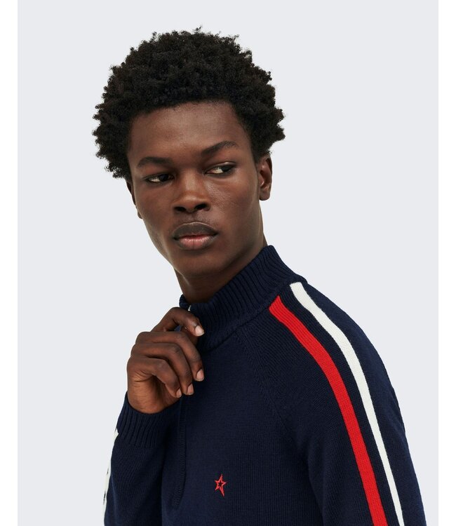 Perfect Moment LA Tour IV Merino Wool Half-Zip Sweater For Men