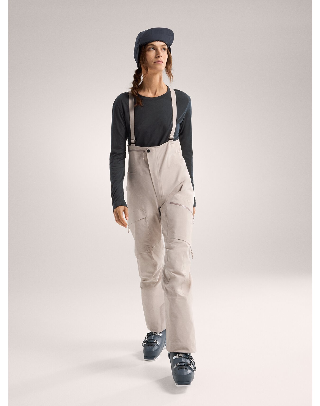 Women's Rush Bib Pant - SILVER SPORT