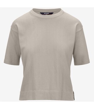 K-Way Esmer Short-Sleeve Crewneck Sweater For Women