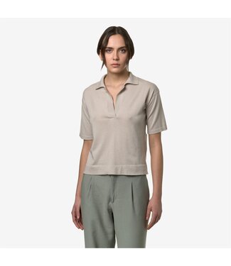 K-Way Marlhes Short-Sleeve Polo T-Shirt For Women