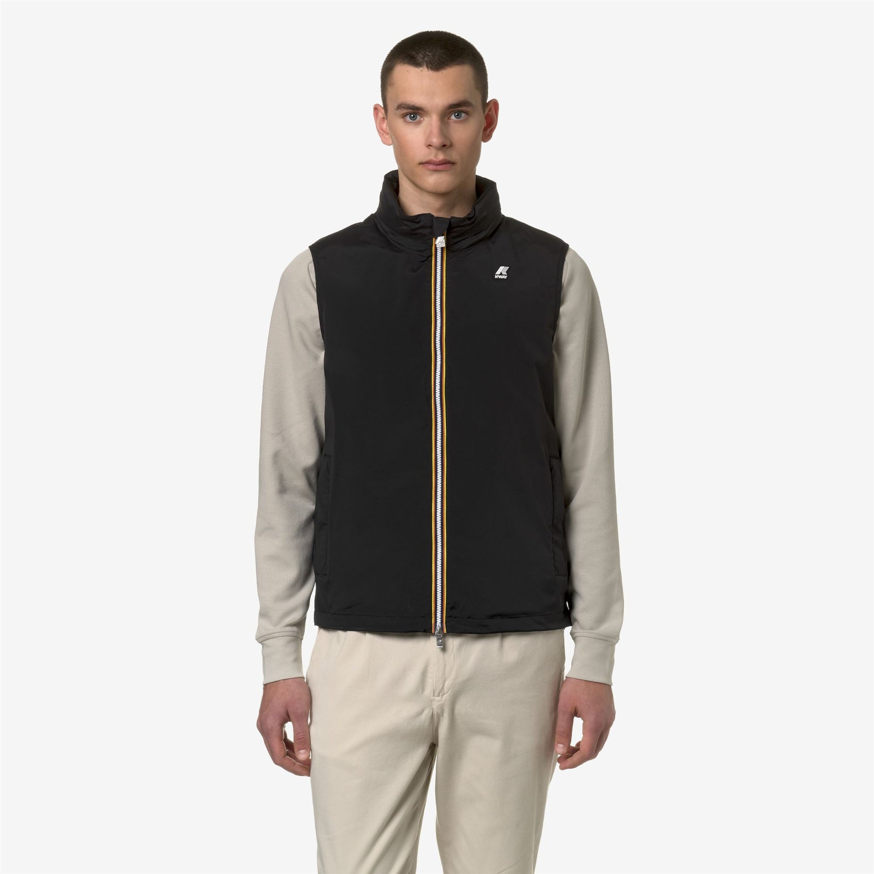 Valen Stretch Nylon Jersey For Men - SILVER SPORT