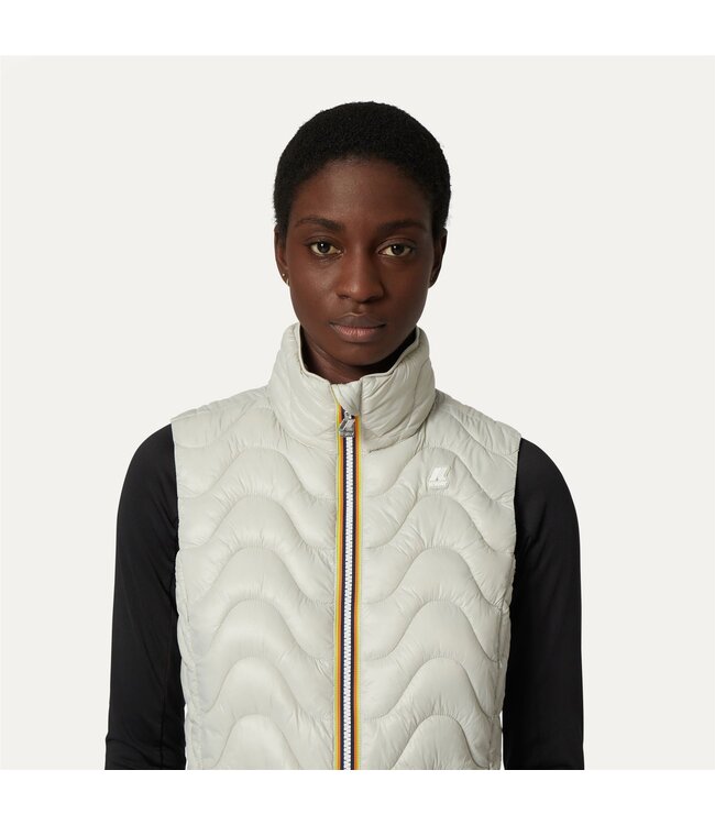 K-Way Viole Quilted Eco Warm Short Vest For Women