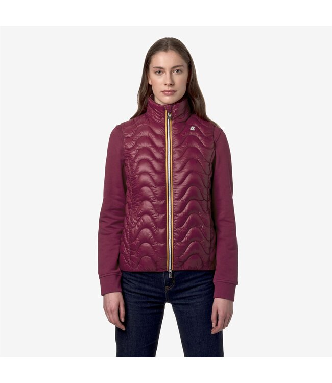 K-Way Viole Quilted Eco Warm Short Vest For Women