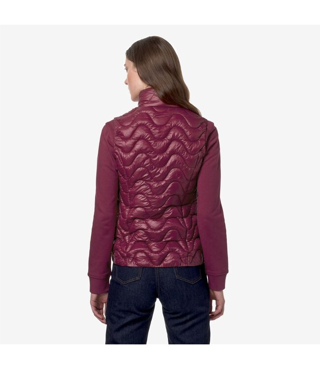 K-Way Viole Quilted Eco Warm Short Vest For Women