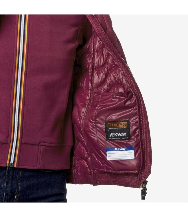 K-Way Viole Quilted Eco Warm Short Vest For Women