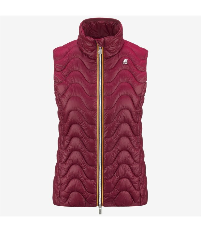 K-Way Viole Quilted Eco Warm Short Vest For Women