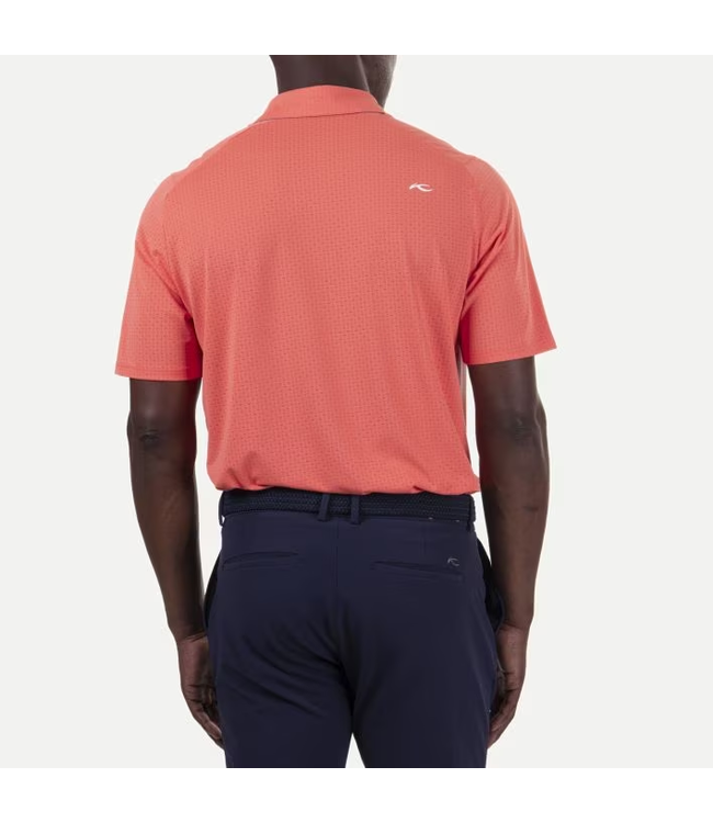 Kjus Savin Structure Short Sleeve Polo T-Shirt For Men
