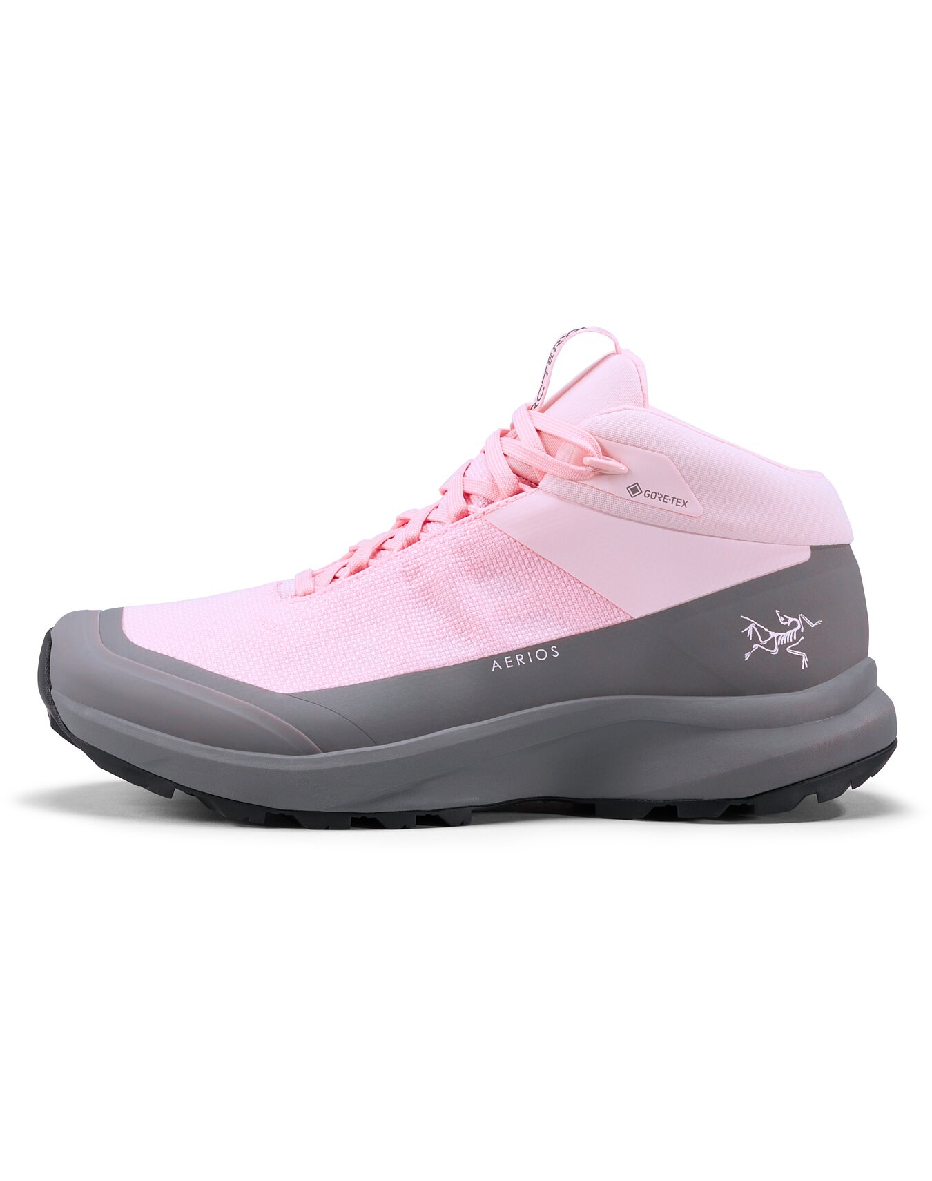 ARC'TERYX AERIOS MID GTX ピンク/グレー Aerios FL 2 Mid GTX Shoe For Women - SILVER SPORT