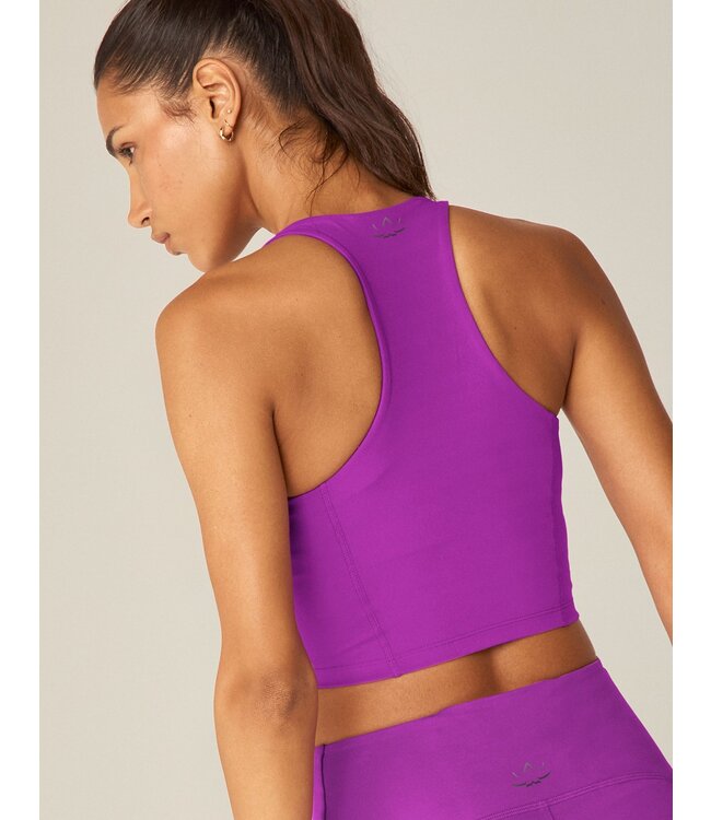 Beyond Yoga Powerbeyond Intensity Racerback Cropped Tank For Women
