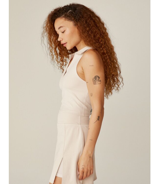 Beyond Yoga Heather Rib Prep Cropped Tank For Women