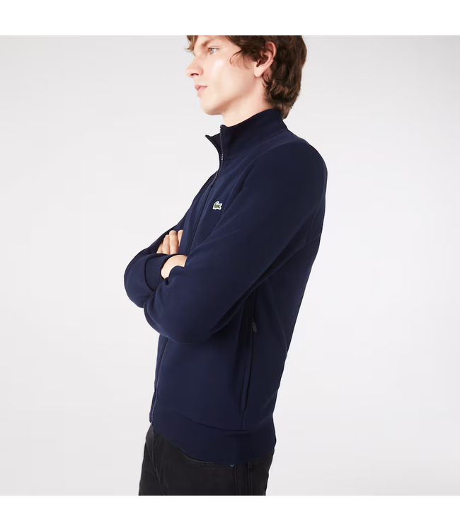 Lacoste High Neck Zip Up Sweatshirt Jacket For Men