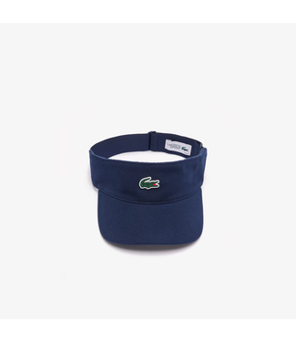 Lacoste Sport Pique And Fleece Tennis Visor