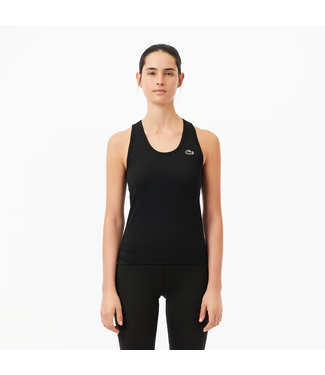 Lacoste Sport Ultra Dry Rib Knit Tank Top For Women