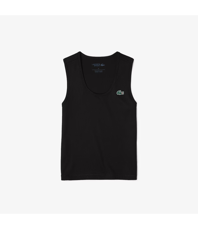 Lacoste Sport Ultra Dry Rib Knit Tank Top For Women