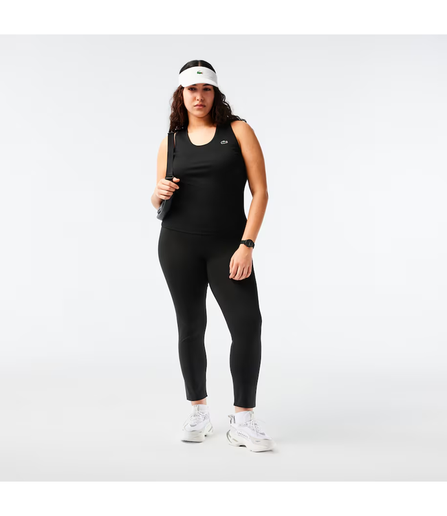 Lacoste Sport Ultra Dry Rib Knit Tank Top For Women