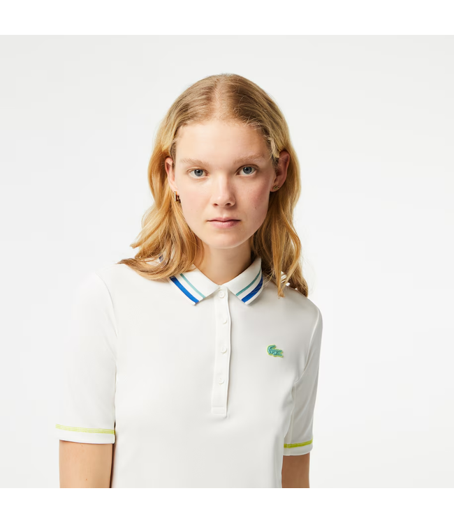 Lacoste Tennis Ultra-Dry Pique Polo T-Shirt For Women