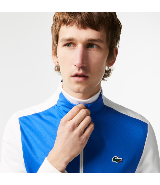 Tennis Zipped Ripstop Sweatshirt Jacket For Men