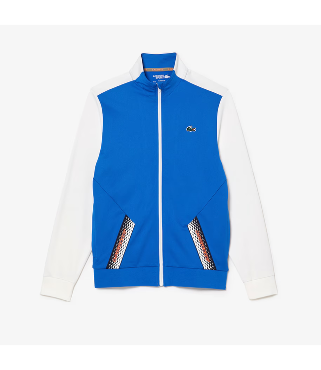 Tennis Zipped Ripstop Sweatshirt Jacket For Men