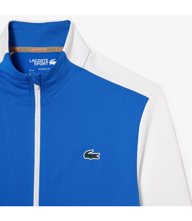 Lacoste Tennis Zipped Ripstop Sweatshirt Jacket For Men