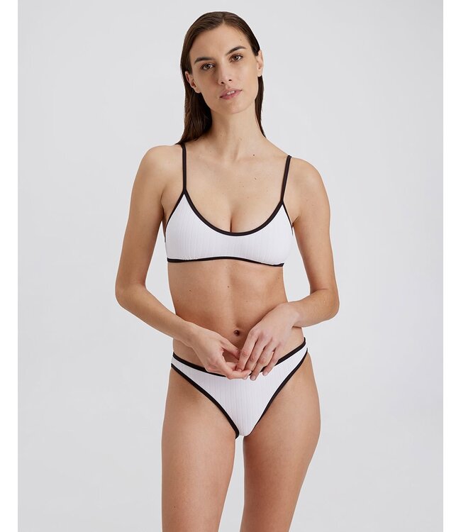 Solid & Striped The Rachel Ribbed Bikini Top For Women