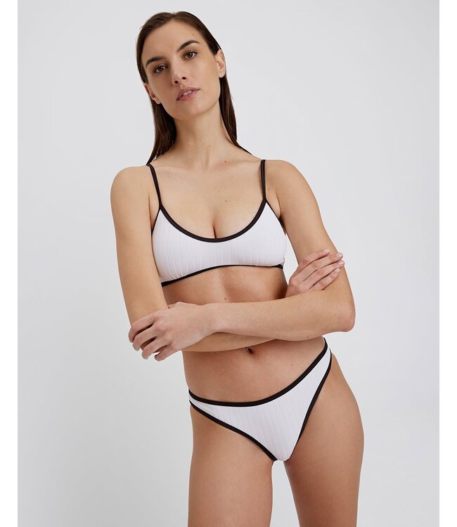 Solid & Striped The Rachel Ribbed Bikini Top For Women