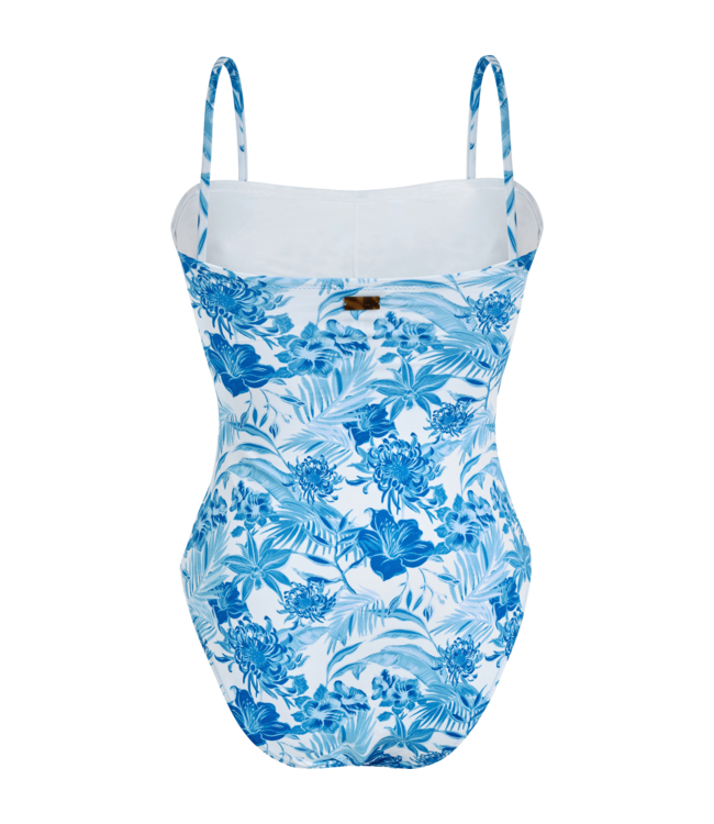 Vilebrequin Tahiti Flowers Bustier One-Piece Swimsuit For Women