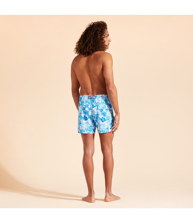 Vilebrequin Tahiti Flowers Stretch Swim Shorts For Men
