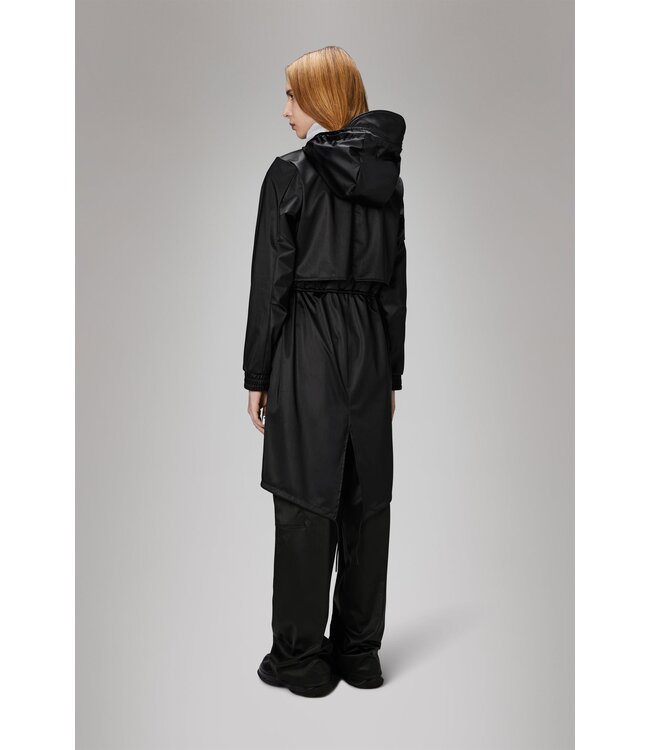Rains String Parka For Women - W3