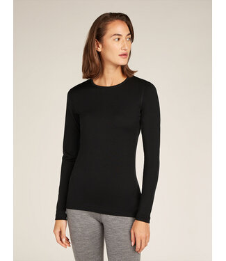 Icebreaker Merino 200 Oasis Long Sleeve Crewe Thermal Top For Women