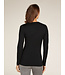 Icebreaker Merino 200 Oasis Long Sleeve Crew Thermal Top For Women