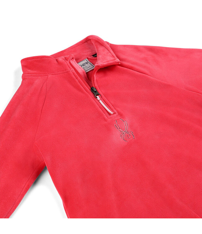 Spyder Shimmer Bug Half Zip Fleece Sweater For Girls