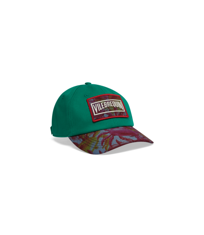 Vilebrequin Capilla Starfish Palm offspring Denim Cap For Men
