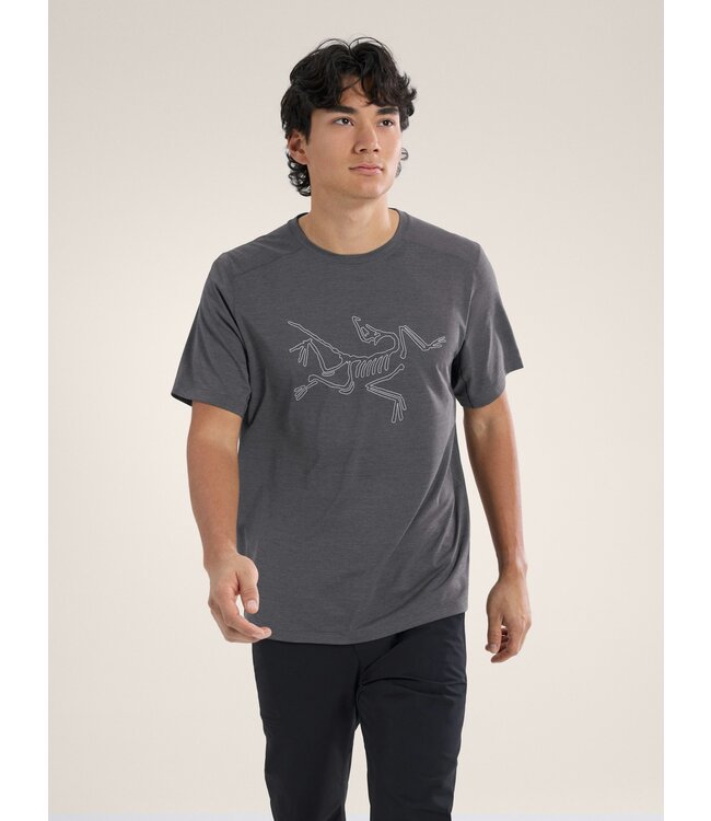Arc'teryx Cormac Logo Neck Short Sleeve T-Shirt For Men