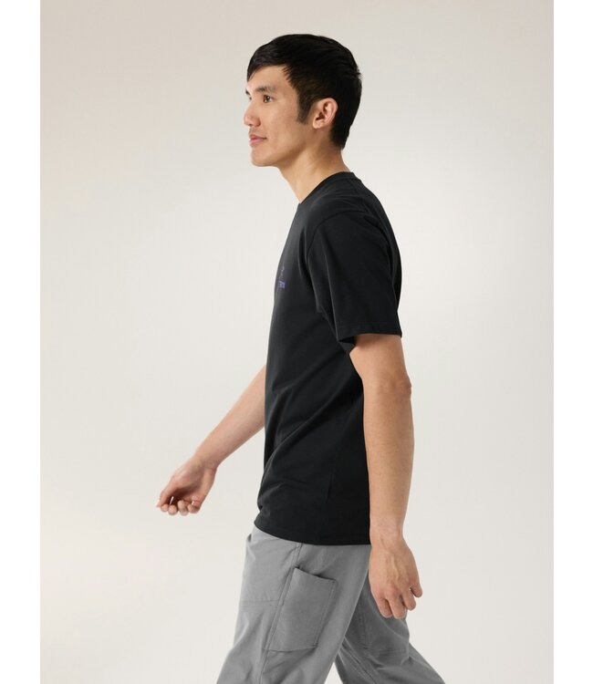 Arc'teryx Kragg SL Cotton Bird Word Short Sleeve T-Shirt For Men