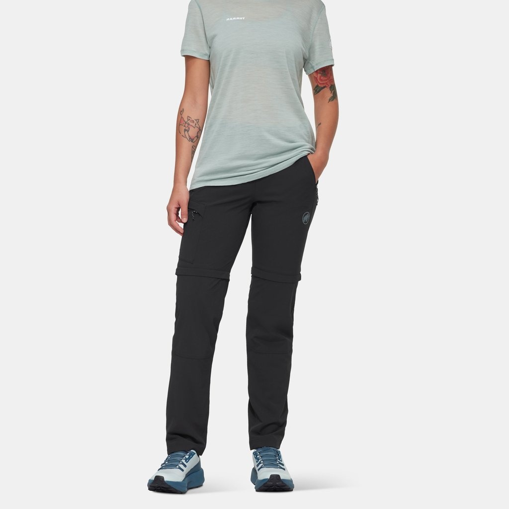 Pantalon Outdoor Multi-poches Pantalon De Randonnée Homme Pantalon Noir Pantalon Convertible / Pantalon Zippé Couleur Unie été Pantalon Randonnée Convertible