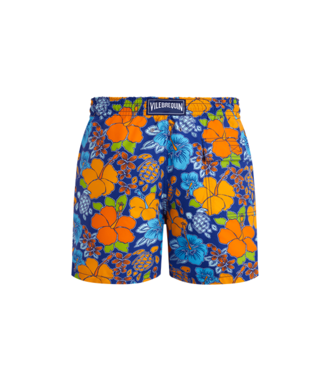Vilebrequin Moorea Tropical Turtle Swim Shorts For Men