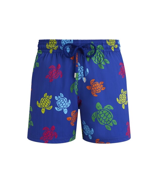 Vilebrequin Moorise Stretch Swim Shorts Turtle Multicolor For Men