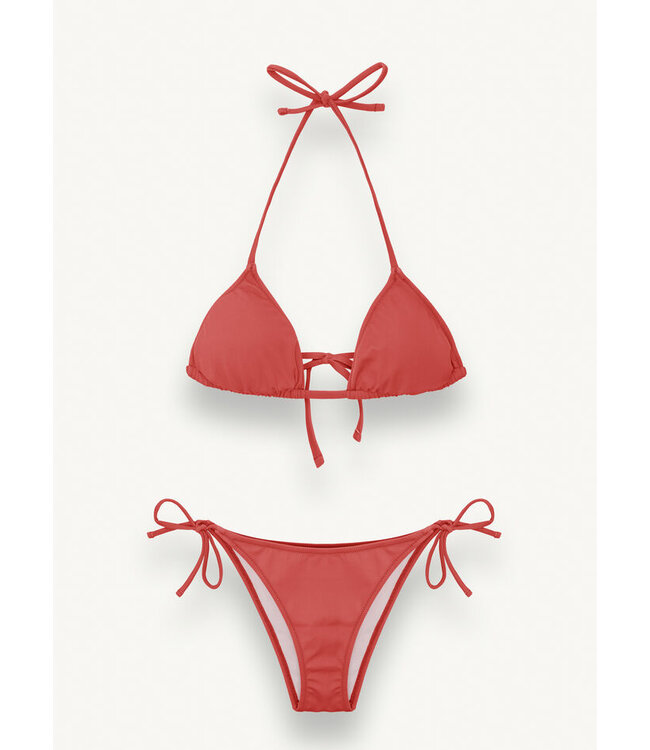 Colmar Triangle Bikini In Textured Fabric For Women