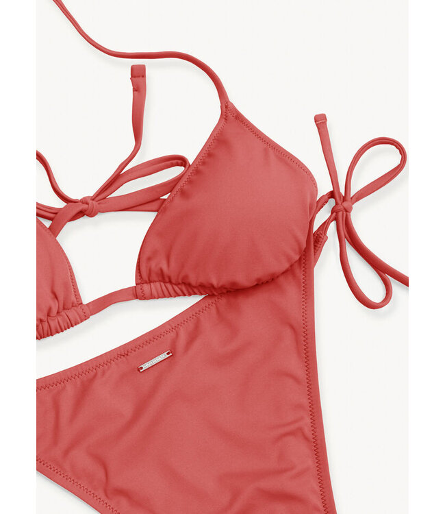 Colmar Triangle Bikini In Textured Fabric For Women