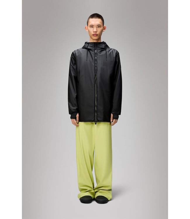 Rains Lohja Long Insulated Jacket With Double Welded Seams - W3T2