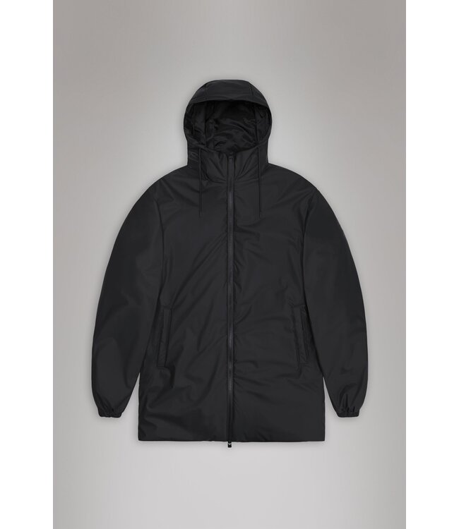 Rains Lohja Long Insulated Jacket With Double Welded Seams - W3T2