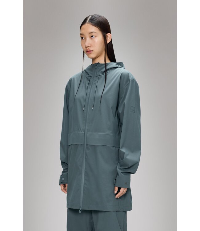 Rains Suva Hardshell Long Jacket - W3