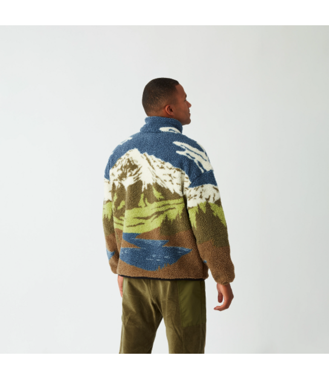 Picture Organic Clothing Hafdals Zip Fleece Sweater For Men