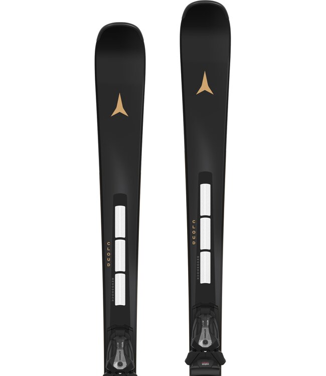 Atomic Cloud Light Flite Woodcore C14 Revoshock S Skis + MI 12 GW Bindings For Women