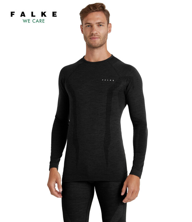 Falke Wool-Tech Long-Sleeve Shirt For Men