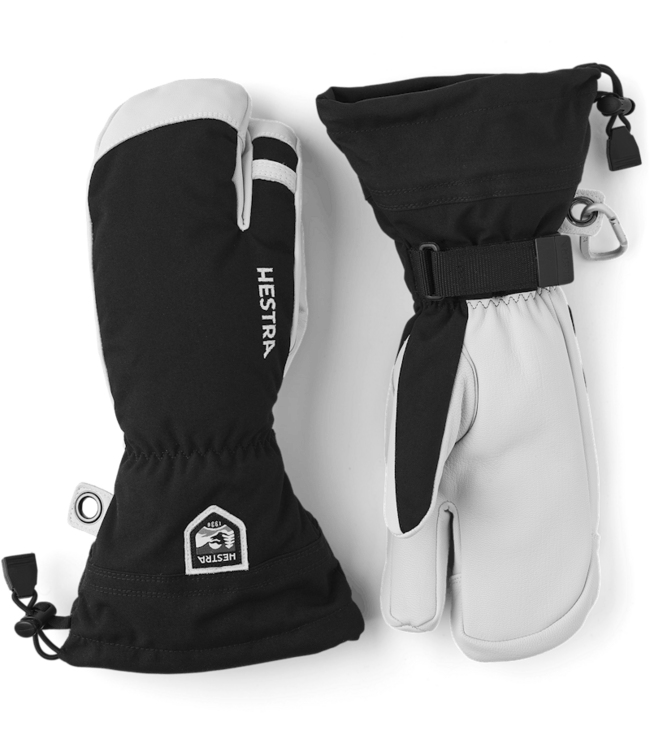 Hestra Army Leather Heli Ski 3-Finger Gloves